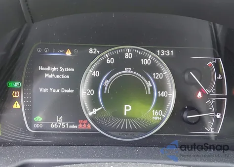 2019 Lexus Es 300H Luxury z USA, uszkodzony, nr VIN JTHB21B19K2002768